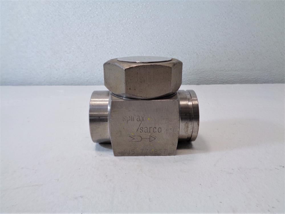 Spirax Sarco 1" NPT Thermodynamic Steam Trap TD52, BM# 54532C